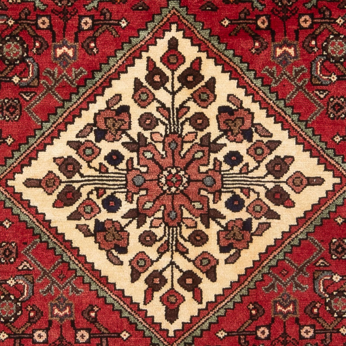 Alfombra persa - Nómada - 203 x 128 cm - rojo