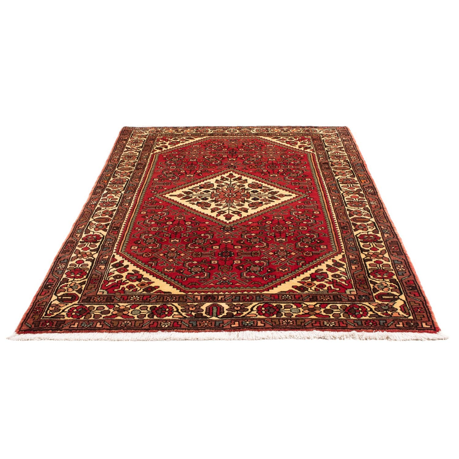Alfombra persa - Nómada - 203 x 128 cm - rojo