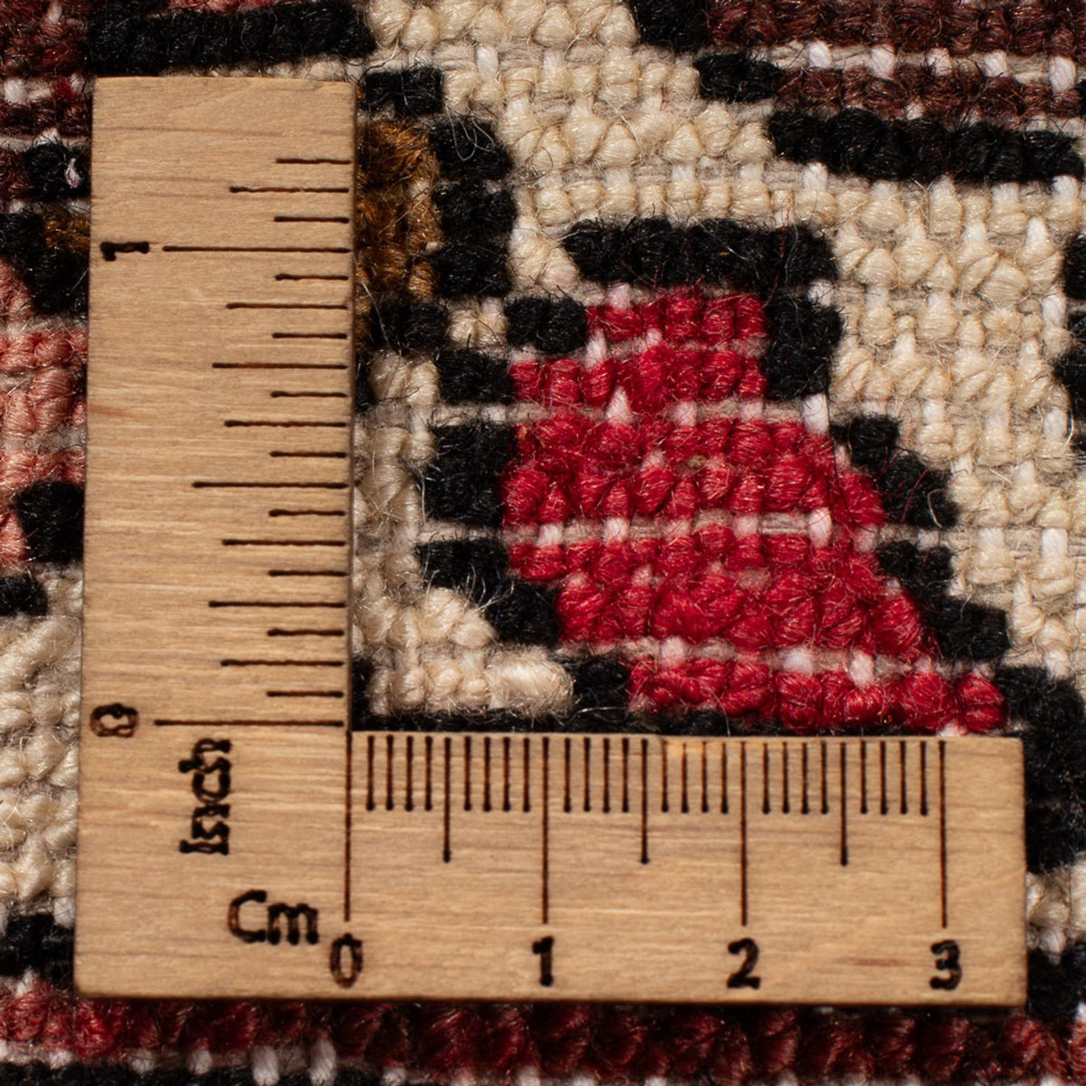 Alfombra persa - Nómada - 203 x 128 cm - rojo