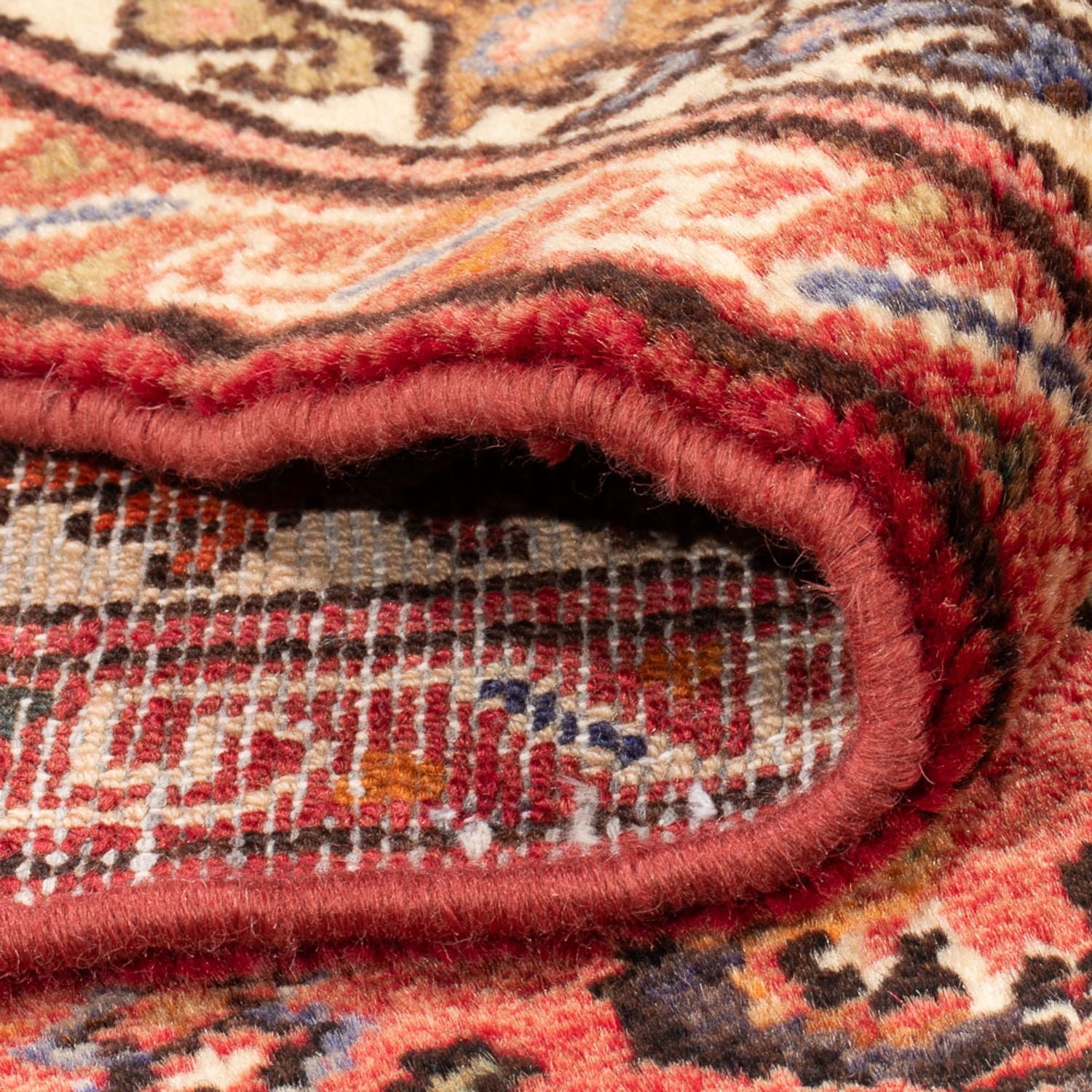 Alfombra persa - Nómada - 220 x 155 cm - rojo