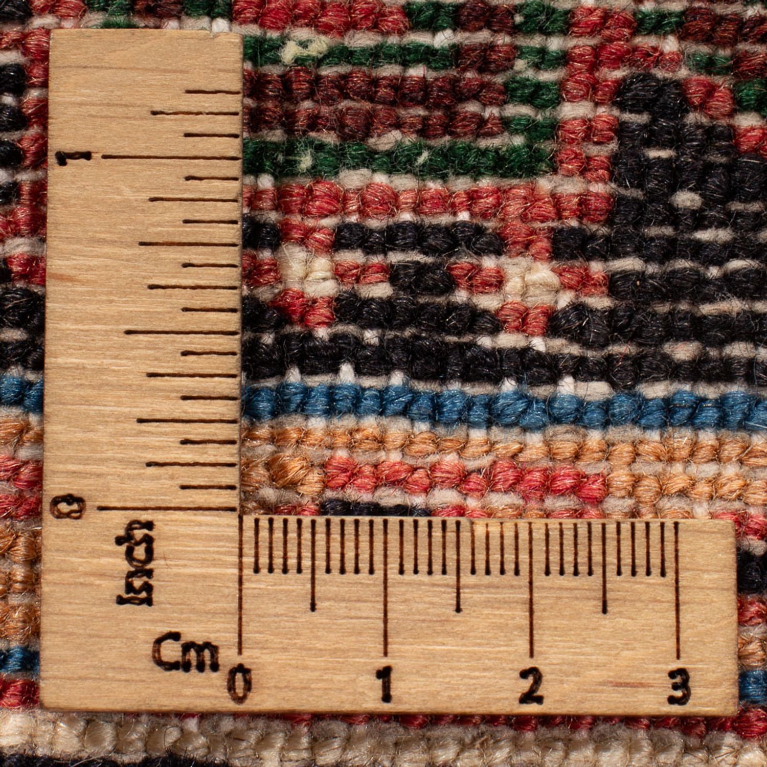 Alfombra persa - Nómada - 236 x 137 cm - azul oscuro