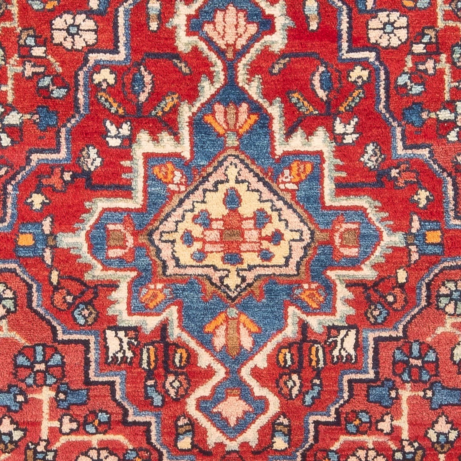 Alfombra persa - Nómada - 203 x 130 cm - rojo