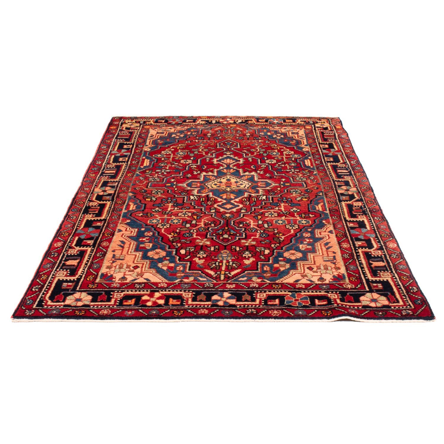Alfombra persa - Nómada - 203 x 130 cm - rojo