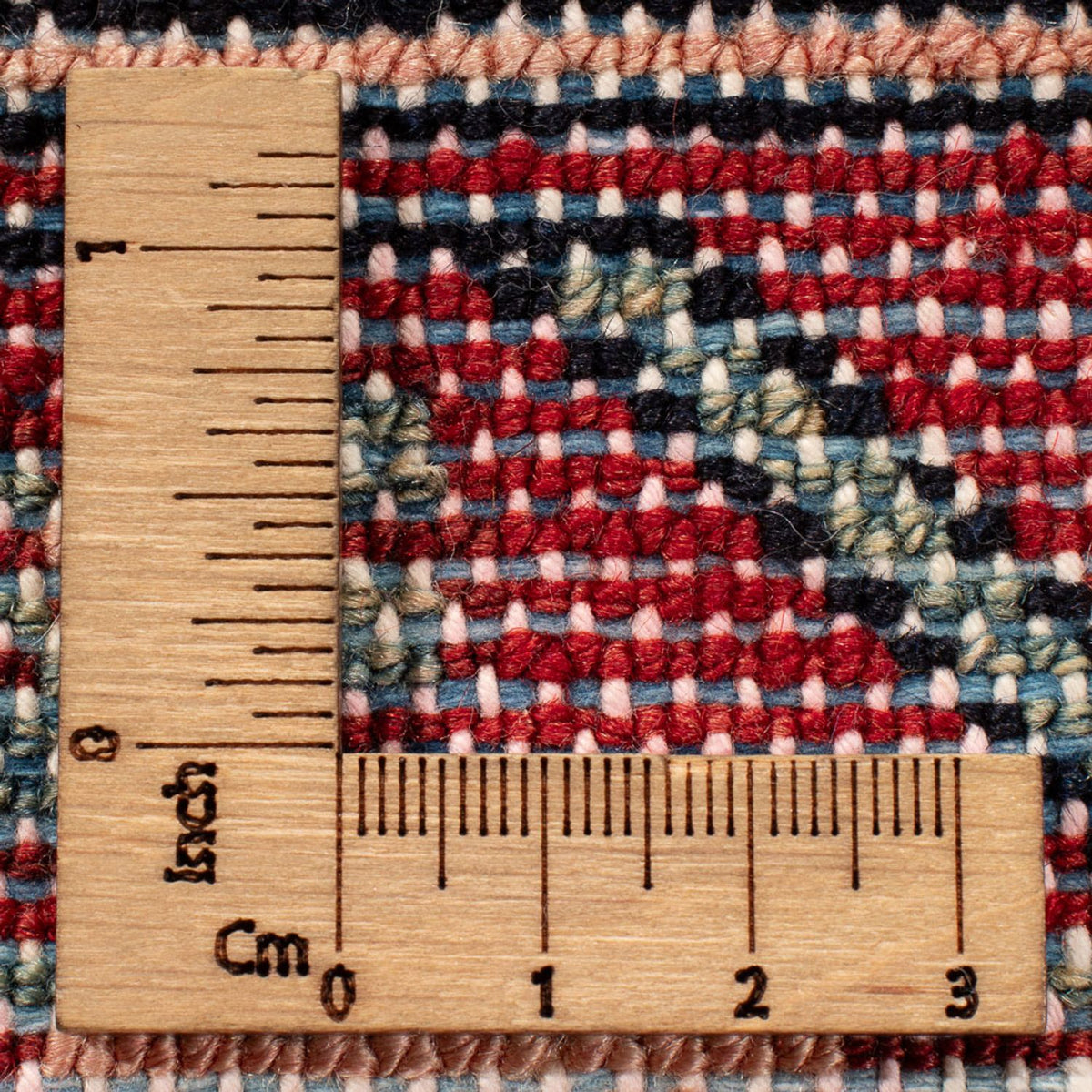 Alfombra persa - Nómada - 203 x 130 cm - rojo