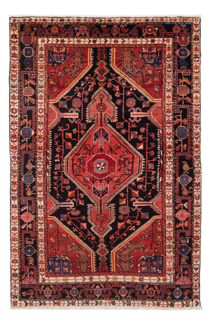 Alfombra persa - Nómada - 215 x 135 cm - azul oscuro