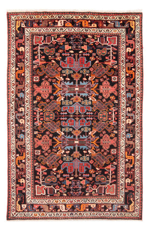 Alfombra persa - Nómada - 215 x 135 cm - azul oscuro