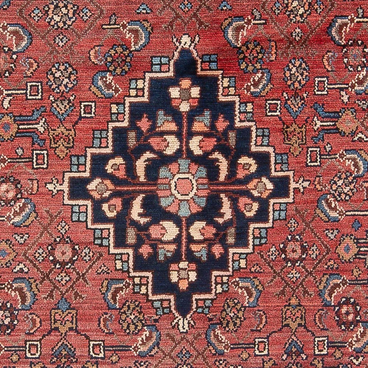 Alfombra persa - Nómada - 215 x 140 cm - rojo