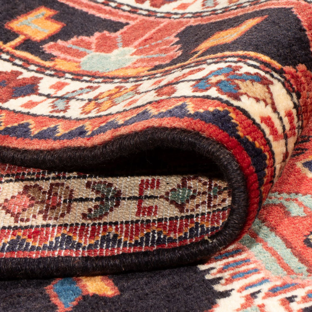 Alfombra persa - Nómada - 215 x 145 cm - rojo