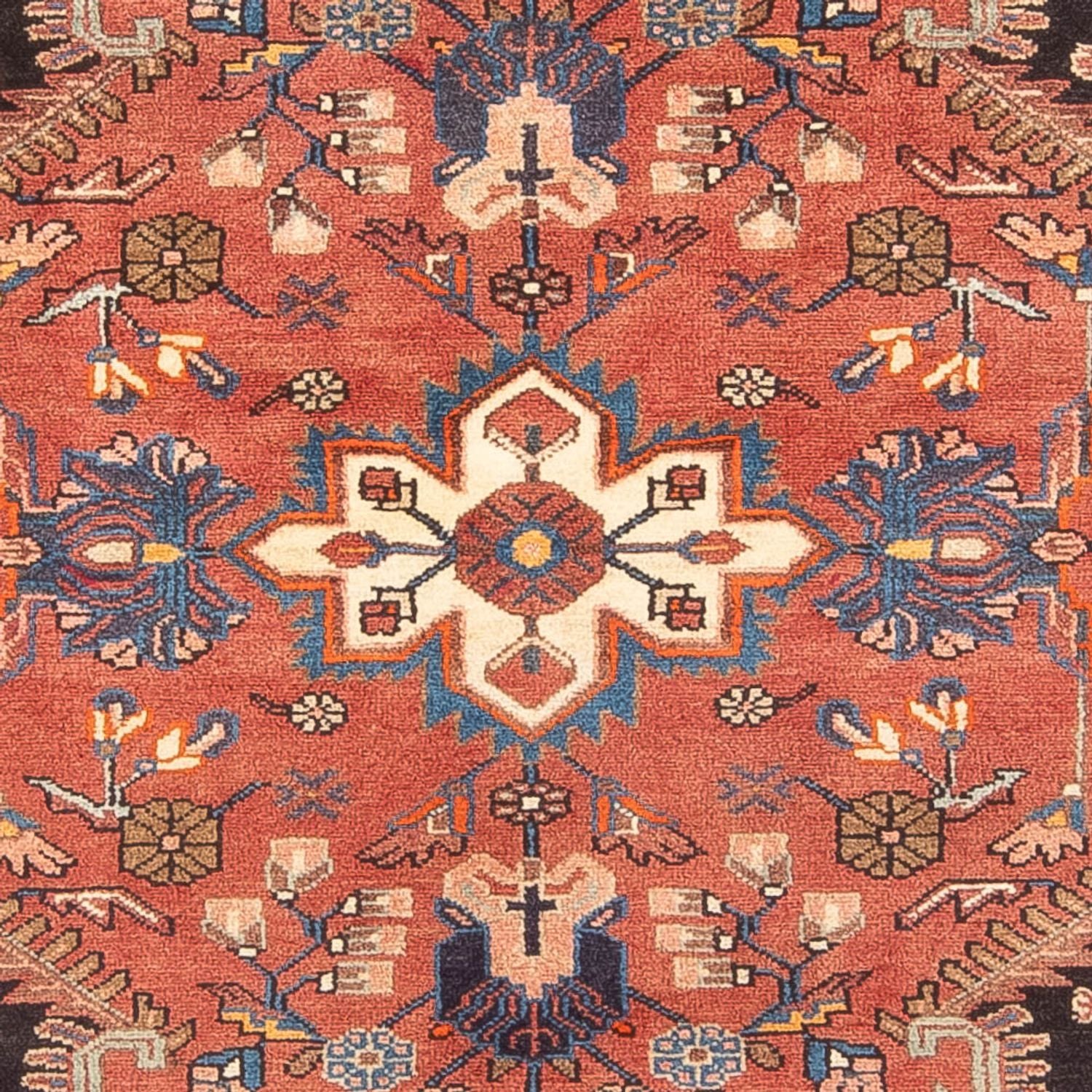 Alfombra persa - Nómada - 235 x 140 cm - rojo claro
