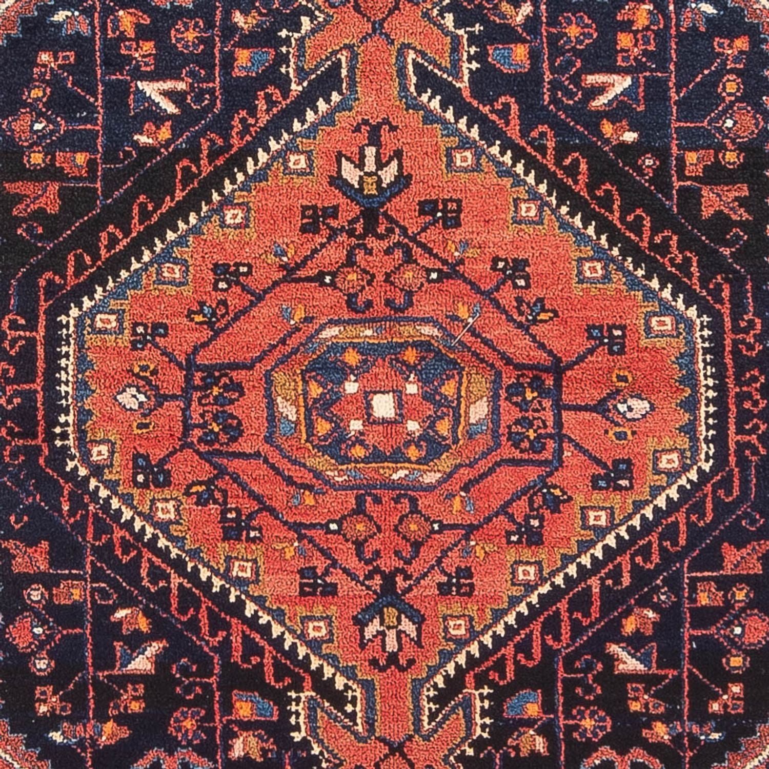 Alfombra persa - Nómada - 248 x 143 cm - rojo claro