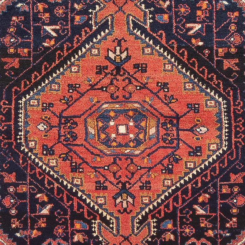 Alfombra persa - Nómada - 248 x 143 cm - rojo claro