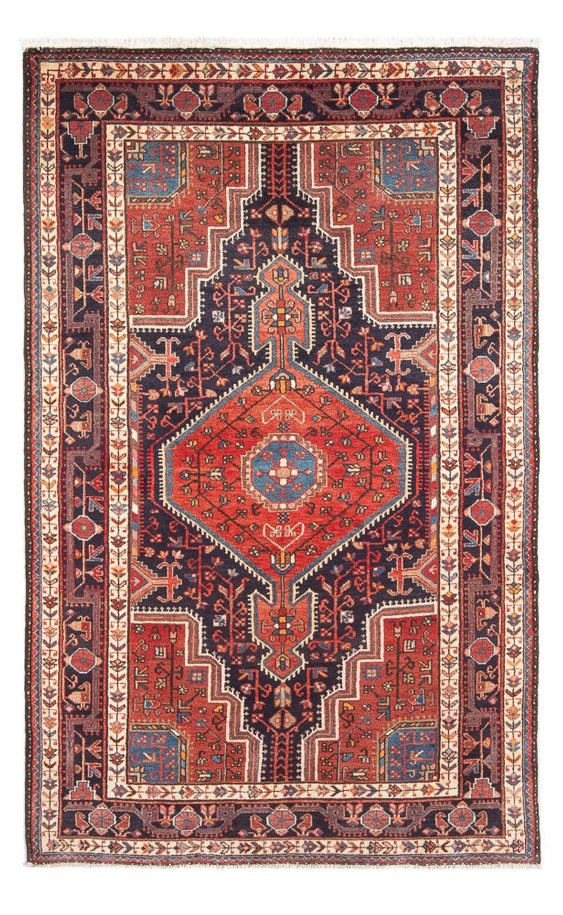 Alfombra persa - Nómada - 225 x 138 cm - rojo claro