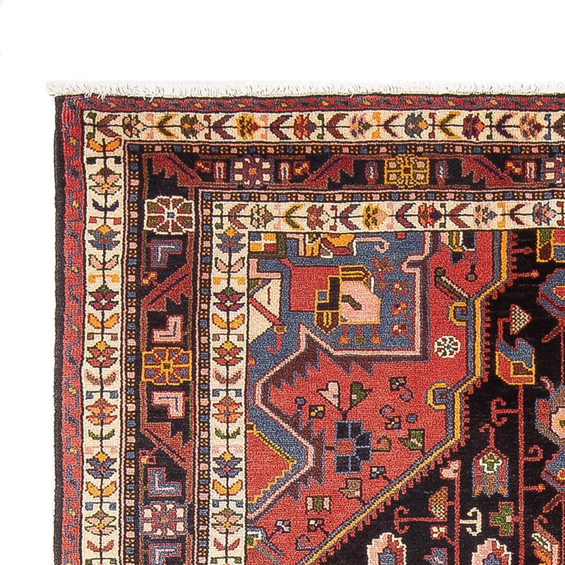 Alfombra persa - Nómada - 233 x 137 cm - rojo claro