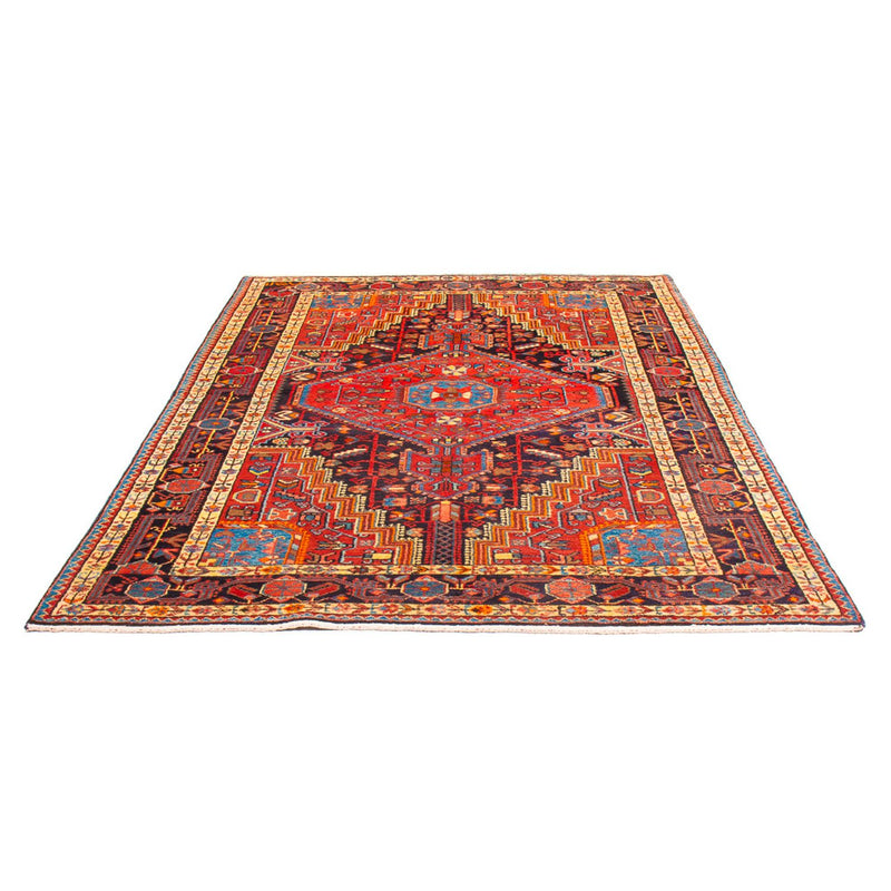 Alfombra persa - Nómada - 234 x 155 cm - rojo claro