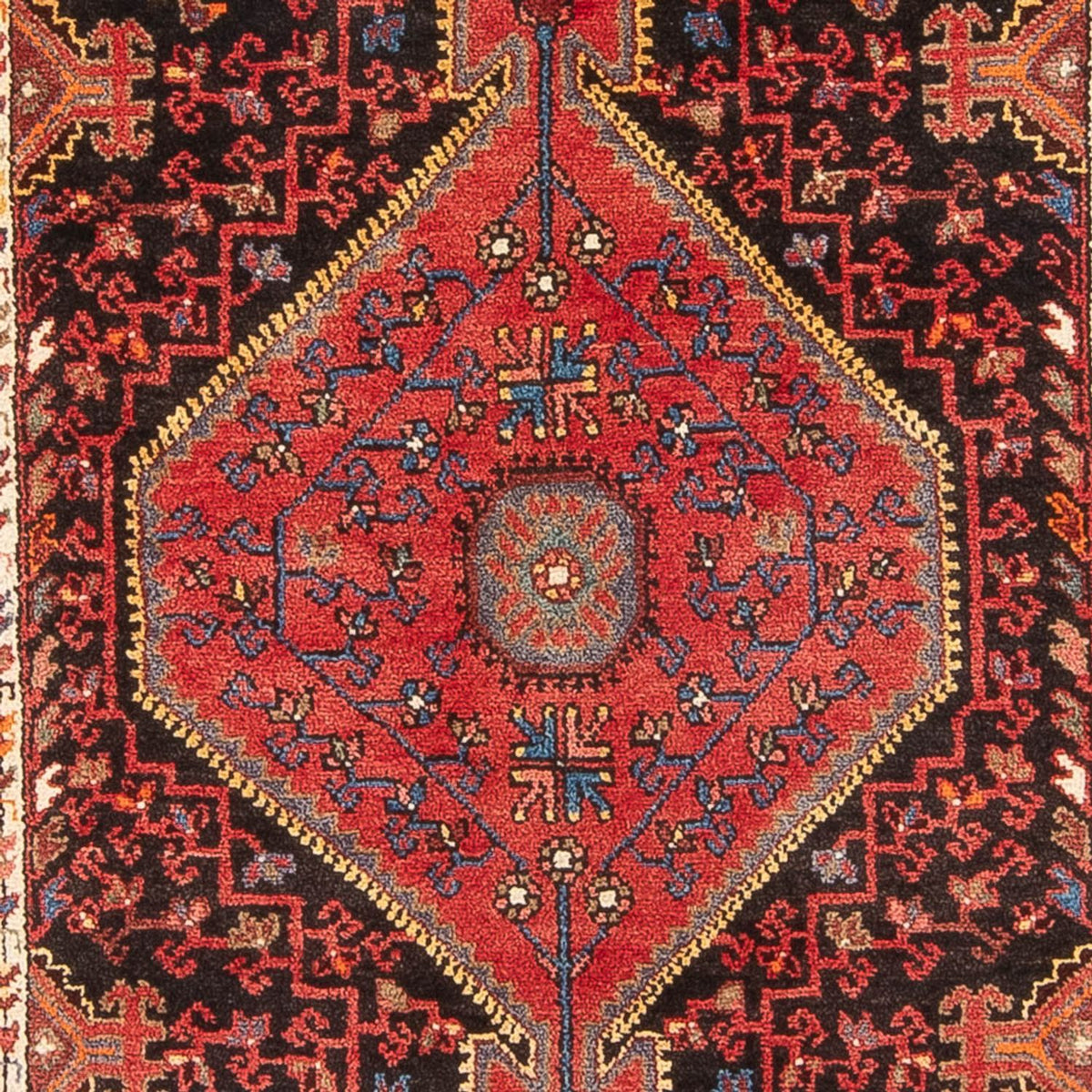 Alfombra persa - Nómada - 241 x 138 cm - rojo