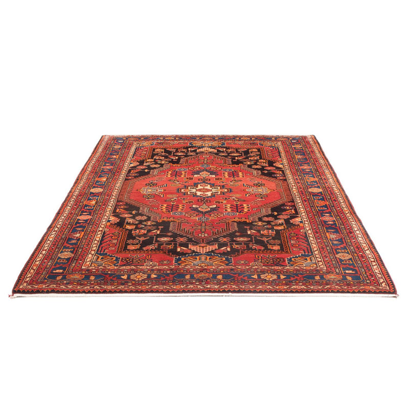 Alfombra persa - Nómada - 221 x 154 cm - rojo claro