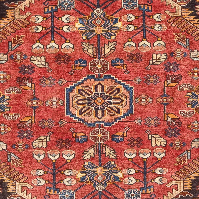 Alfombra persa - Nómada - 226 x 164 cm - rojo claro
