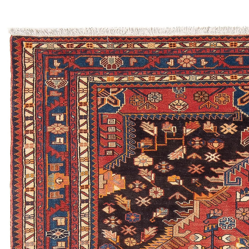 Alfombra persa - Nómada - 226 x 164 cm - rojo claro