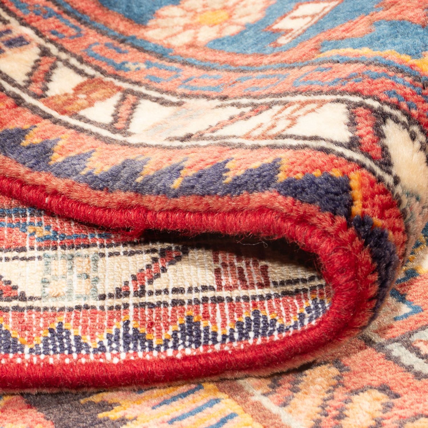 Alfombra persa - Nómada - 226 x 164 cm - rojo claro