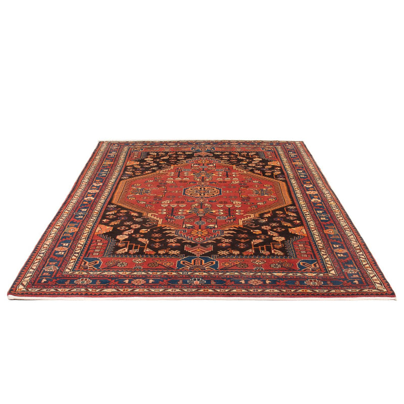 Alfombra persa - Nómada - 226 x 164 cm - rojo claro