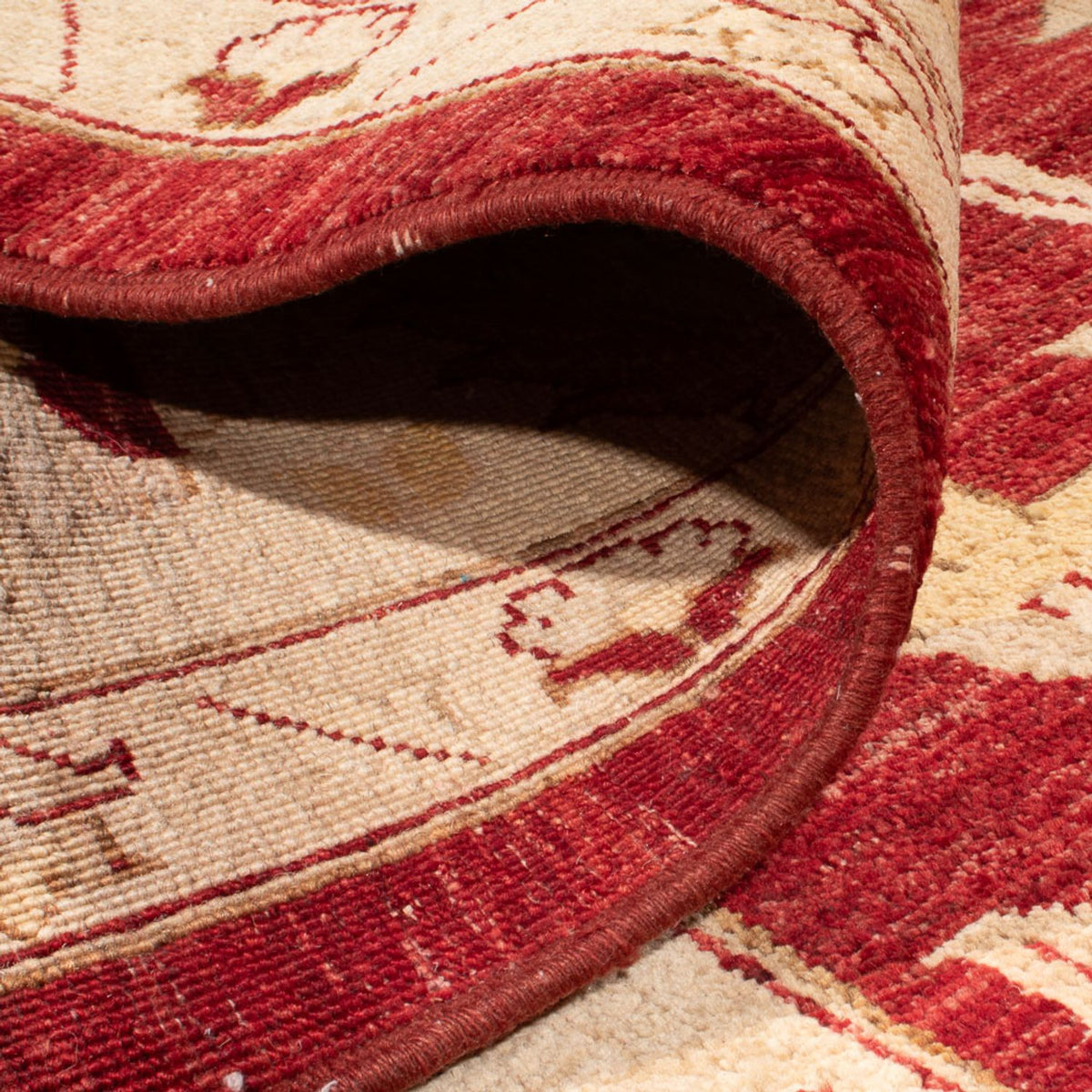 Alfombra Ziegler - 371 x 298 cm - rojo