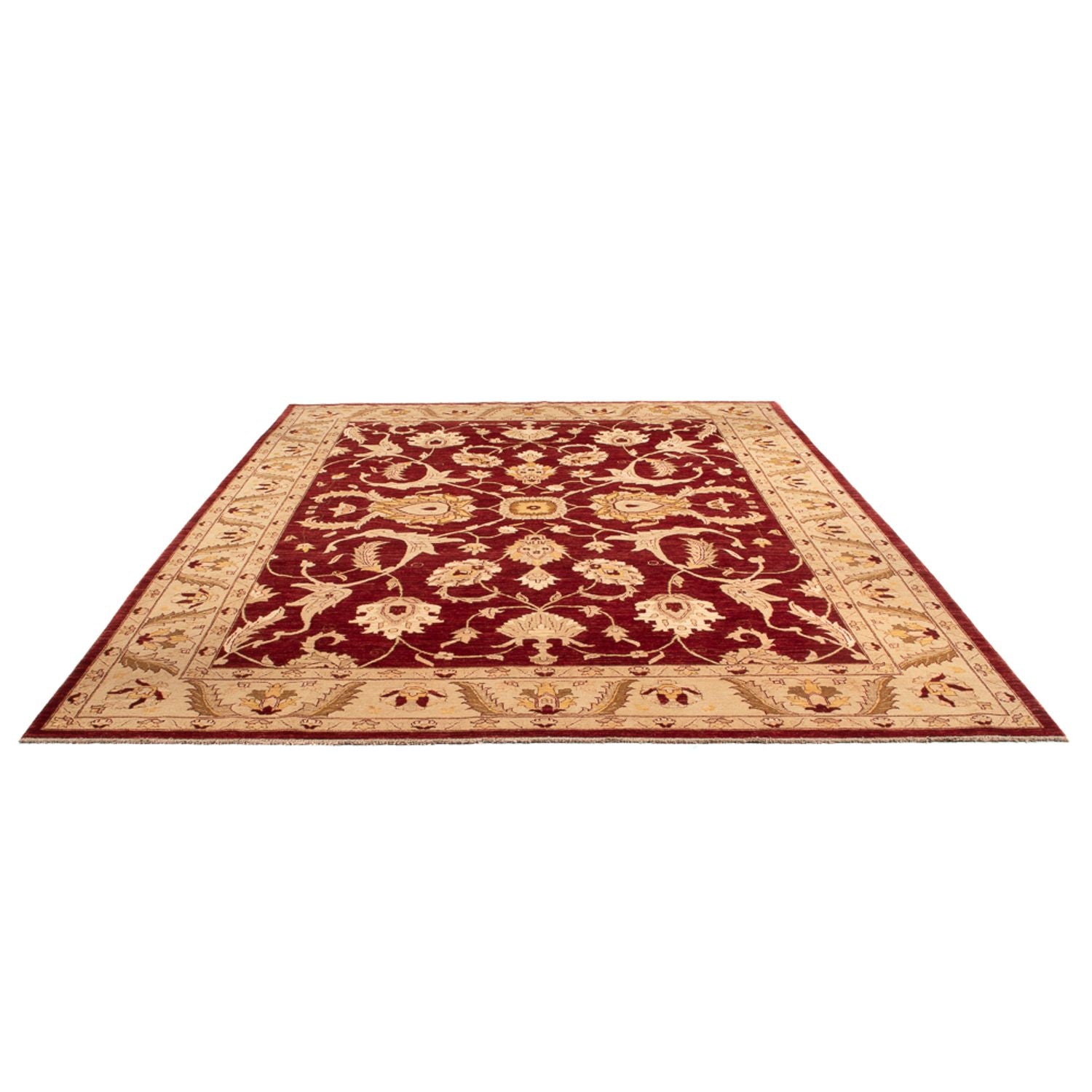 Alfombra Ziegler - 371 x 298 cm - rojo
