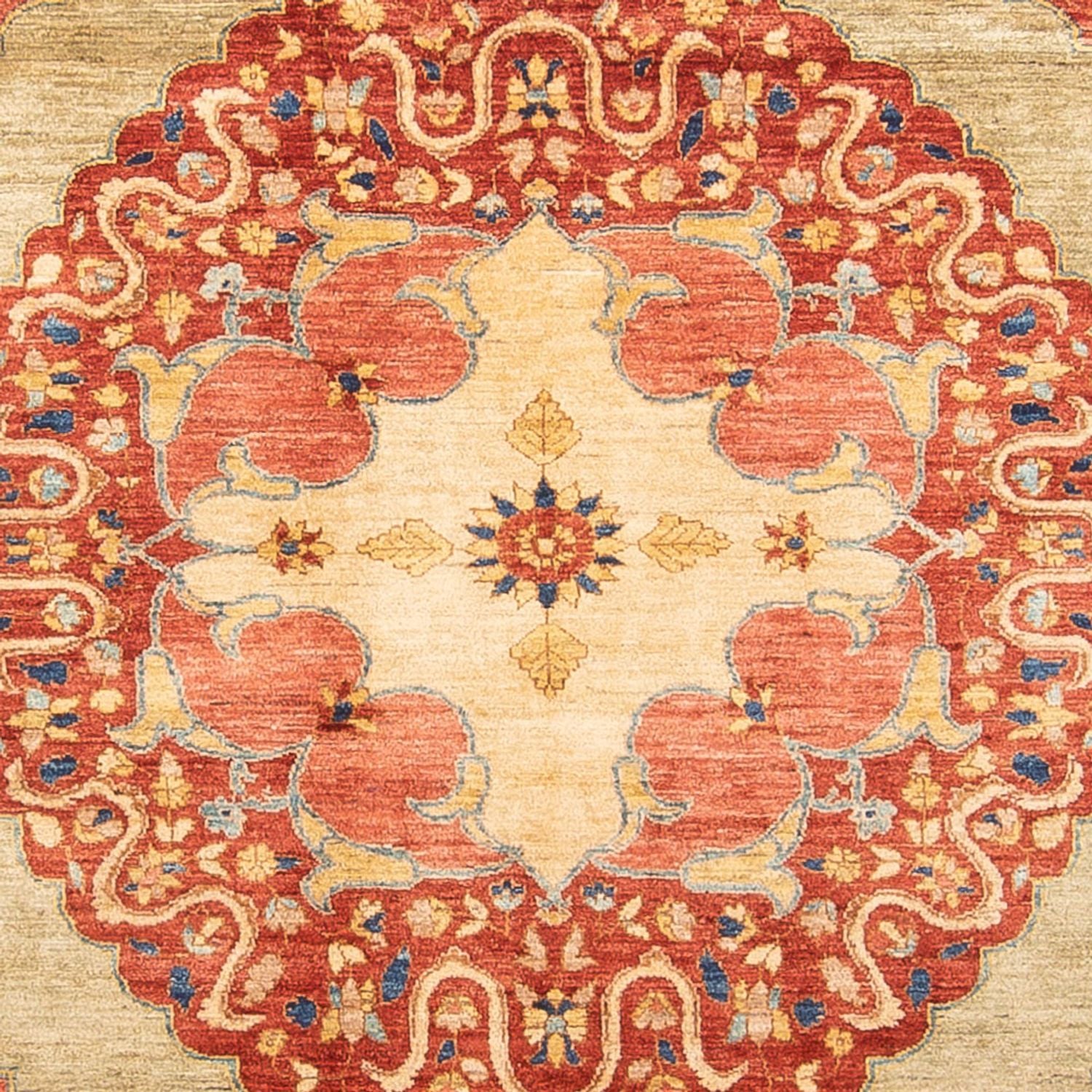 Alfombra Ziegler - Ariana - 348 x 271 cm - rojo