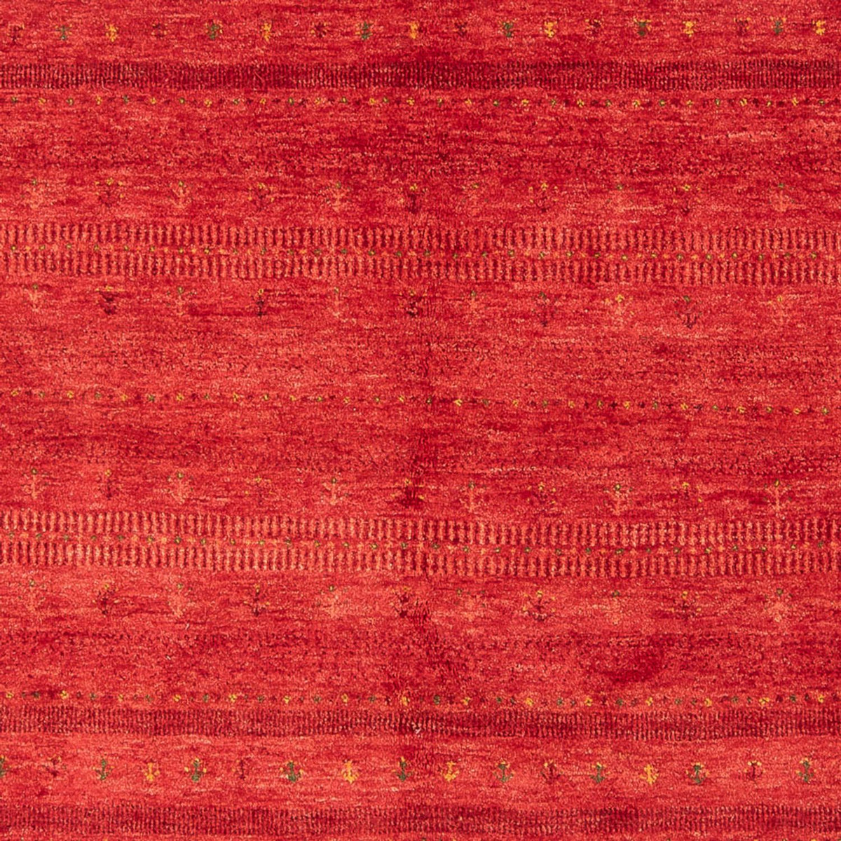 Alfombra Gabbeh - Loribaft Persa - 247 x 172 cm - rojo