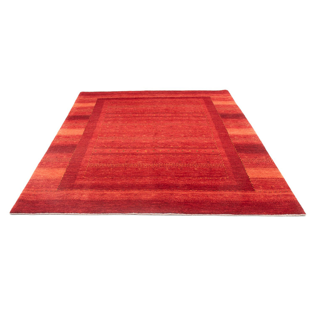 Alfombra Gabbeh - Loribaft Persa - 247 x 172 cm - rojo