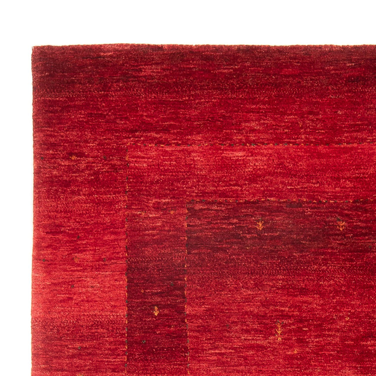 Alfombra Gabbeh - Loribaft Persa - 238 x 172 cm - rojo