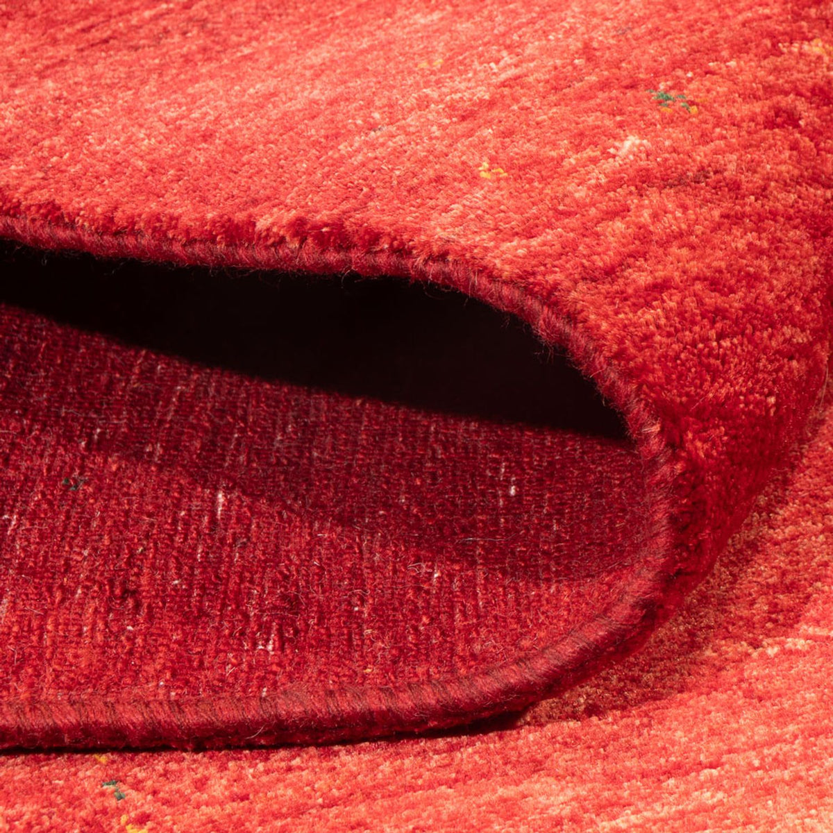 Alfombra Gabbeh - Loribaft Persa - 238 x 172 cm - rojo