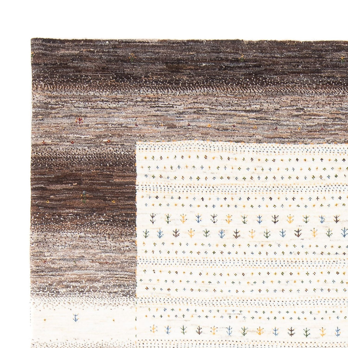 Alfombra Gabbeh - Loribaft Persa - 230 x 169 cm - multicolor