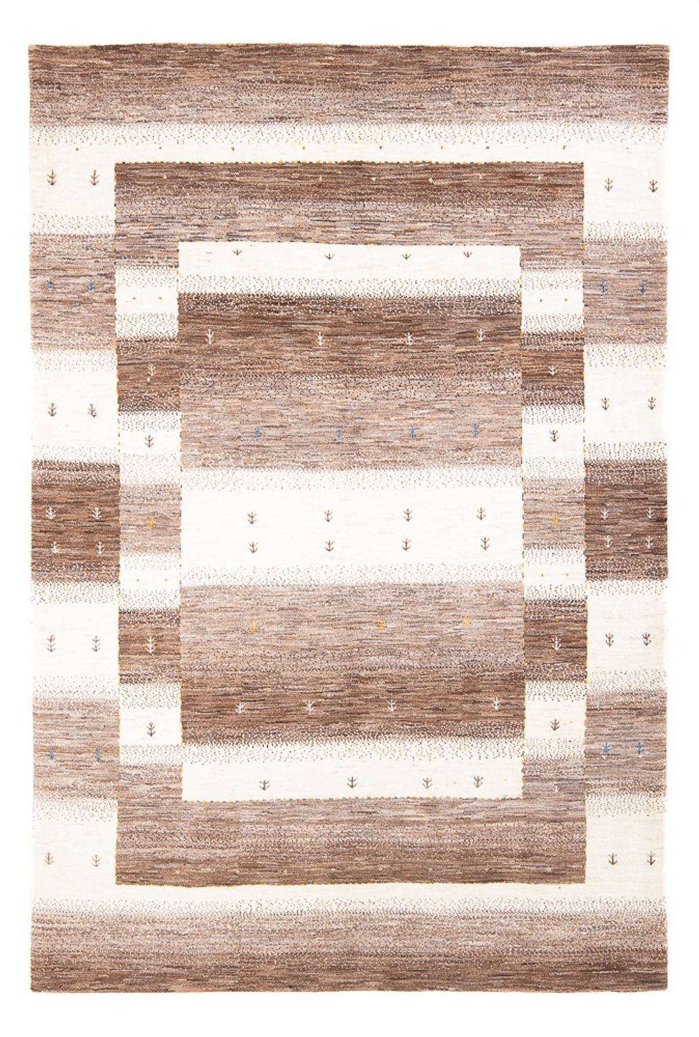 Alfombra Gabbeh - Loribaft Persa - 244 x 167 cm - multicolor