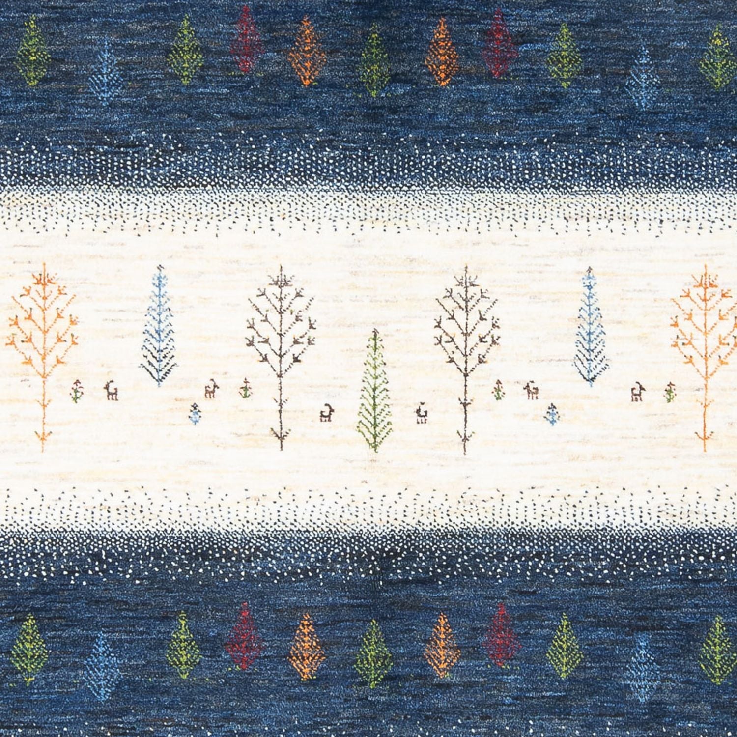 Alfombra Gabbeh - Loribaft Persa - 247 x 181 cm - multicolor