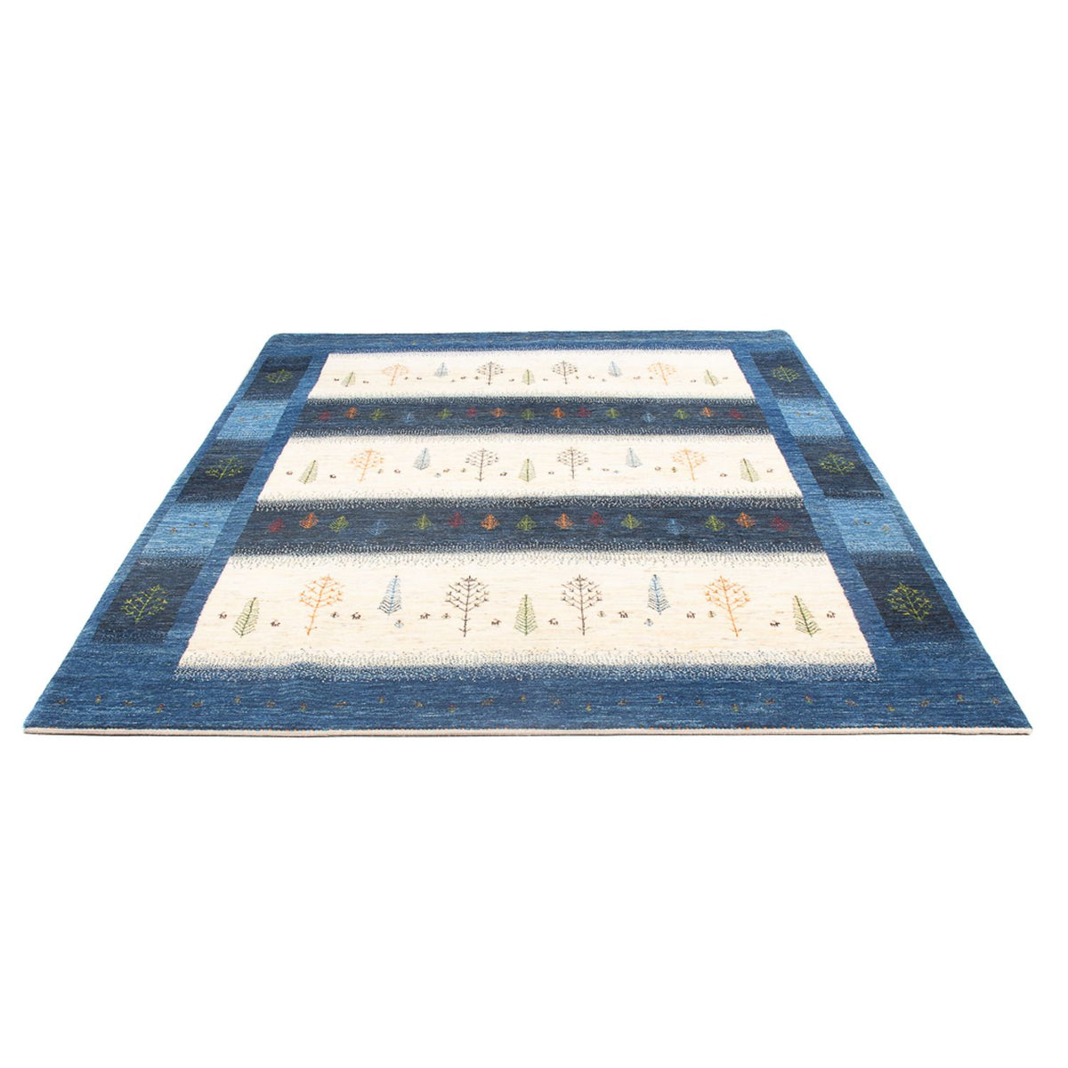 Alfombra Gabbeh - Loribaft Persa - 247 x 181 cm - multicolor