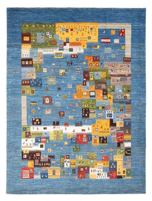 Alfombra Gabbeh - Loribaft Persa - 237 x 180 cm - multicolor