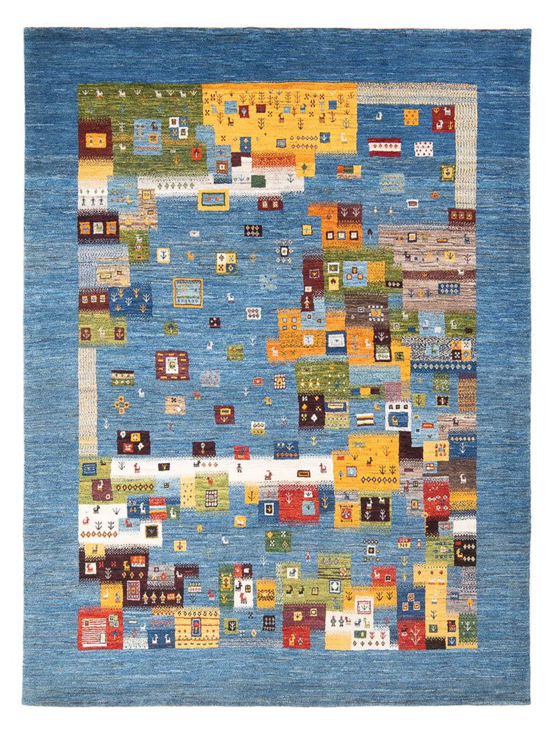 Alfombra Gabbeh - Loribaft Persa - 237 x 180 cm - multicolor