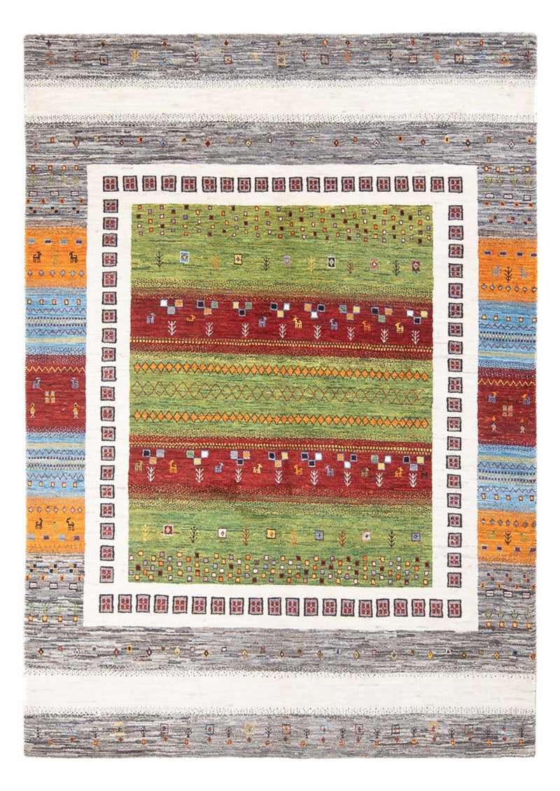 Alfombra Gabbeh - Loribaft Persa - 249 x 173 cm - multicolor