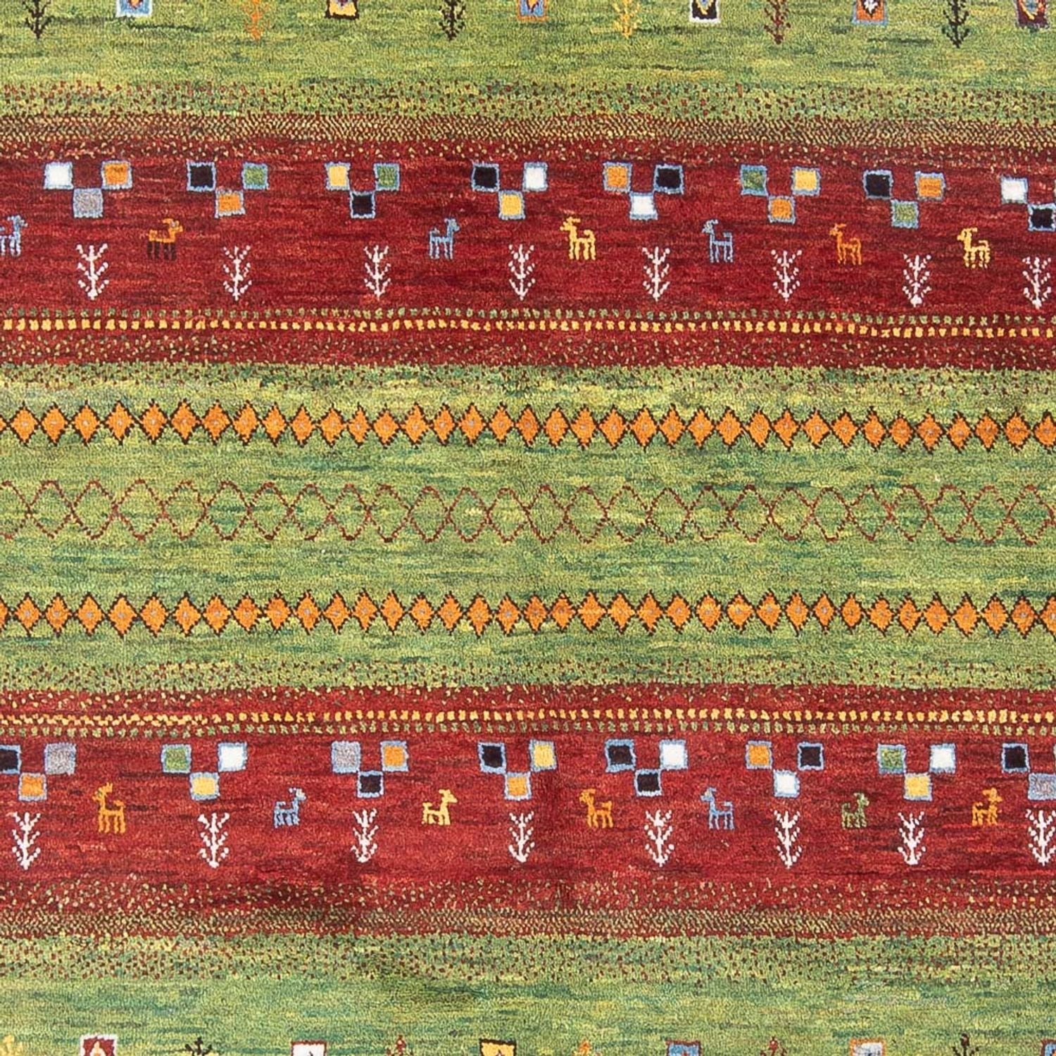 Alfombra Gabbeh - Loribaft Persa - 249 x 173 cm - multicolor
