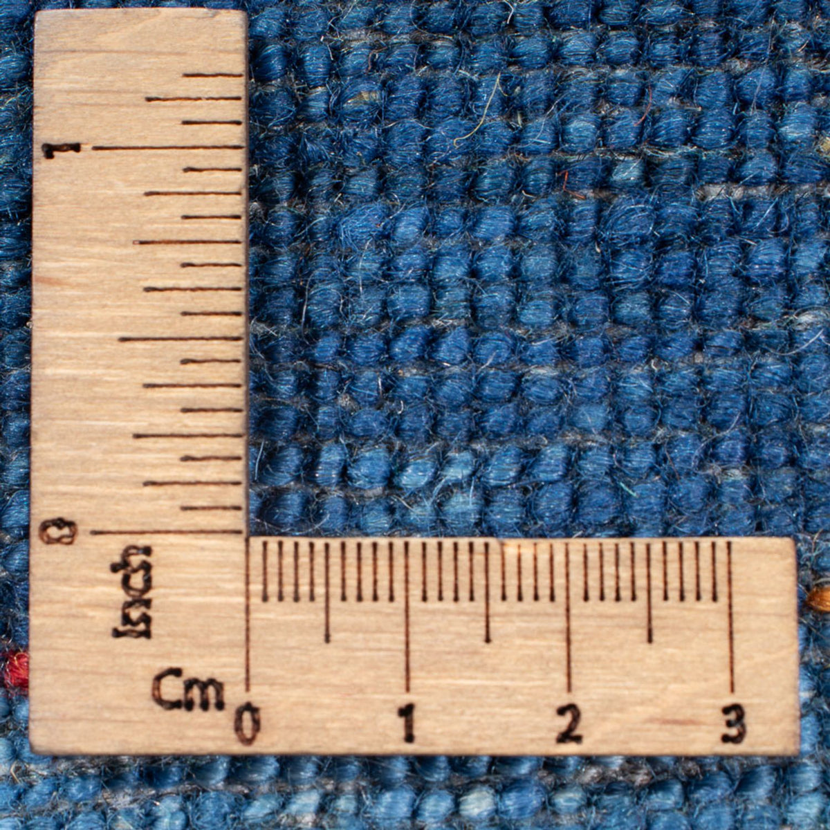 Alfombra Gabbeh - Loribaft Persa - 252 x 173 cm - azul oscuro