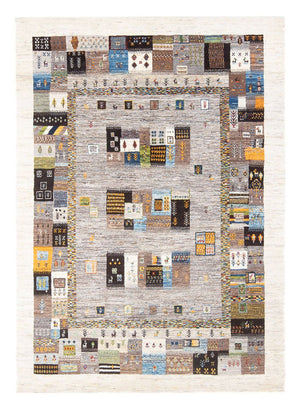 Alfombra Gabbeh - Loribaft Persa - 236 x 164 cm - multicolor