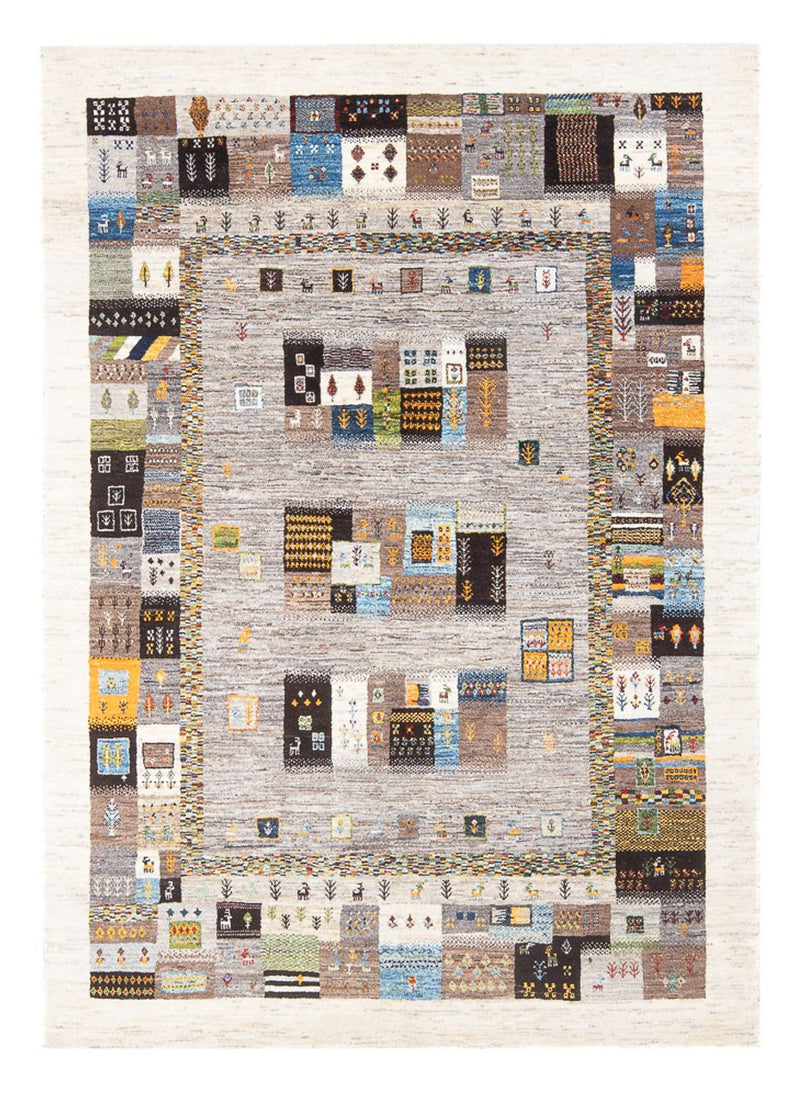 Alfombra Gabbeh - Loribaft Persa - 236 x 164 cm - multicolor