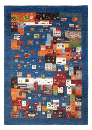 Alfombra Gabbeh - Loribaft Persa - 254 x 178 cm - multicolor