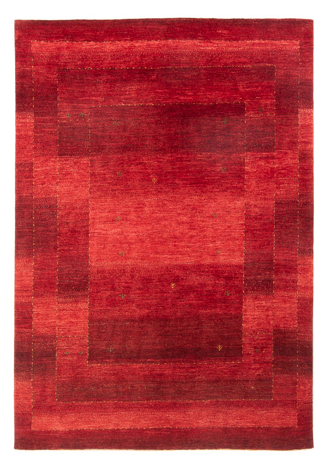Alfombra Gabbeh - Loribaft Persa - 238 x 170 cm - rojo