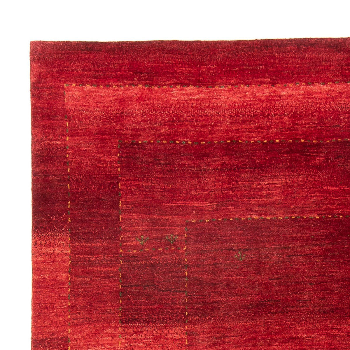 Alfombra Gabbeh - Loribaft Persa - 238 x 170 cm - rojo