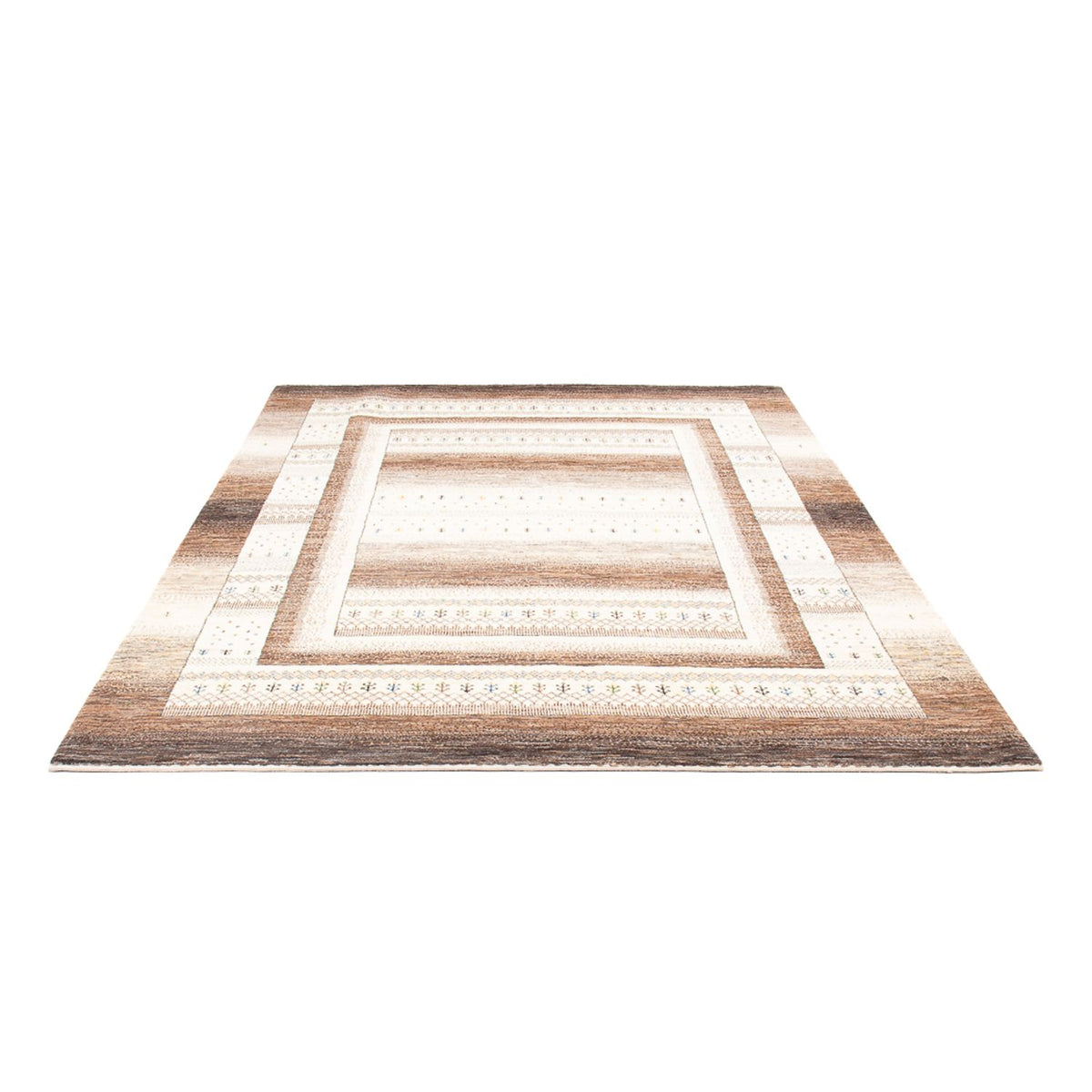 Alfombra Gabbeh - Loribaft Persa - 244 x 177 cm - multicolor