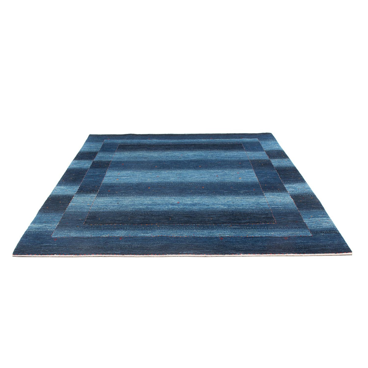 Alfombra Gabbeh - Loribaft Persa - 232 x 179 cm - azul marino