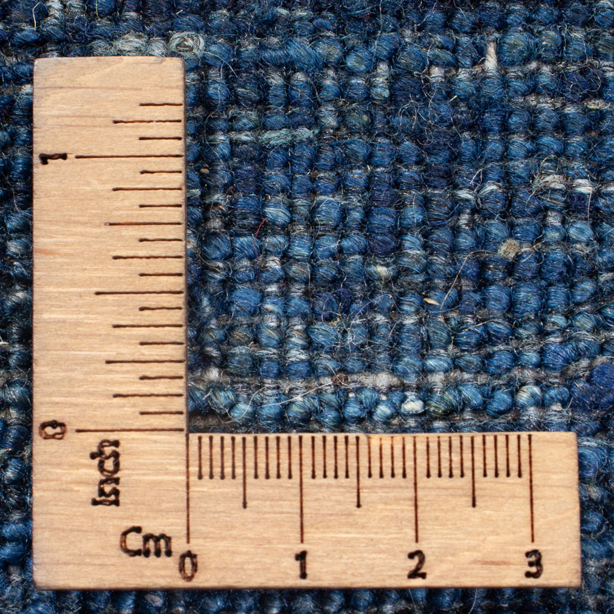 Alfombra Gabbeh - Loribaft Persa - 241 x 180 cm - azul marino