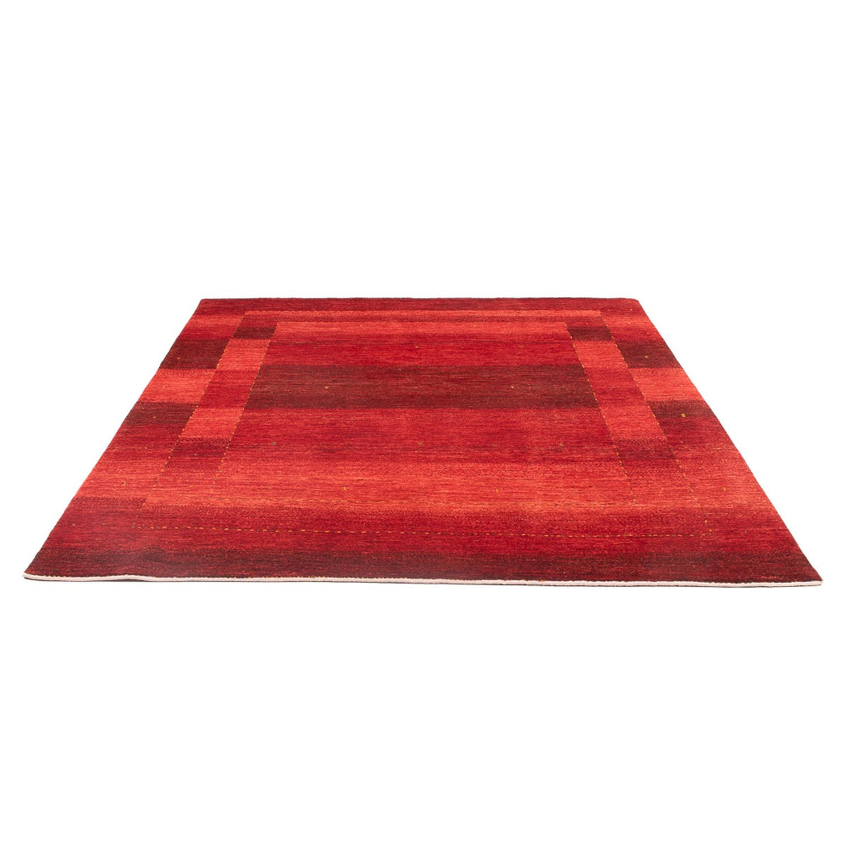 Alfombra Gabbeh - Loribaft Persa - 220 x 180 cm - rojo