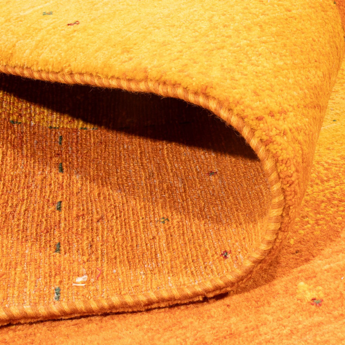 Alfombra Gabbeh - Loribaft Persa - 238 x 183 cm - oro